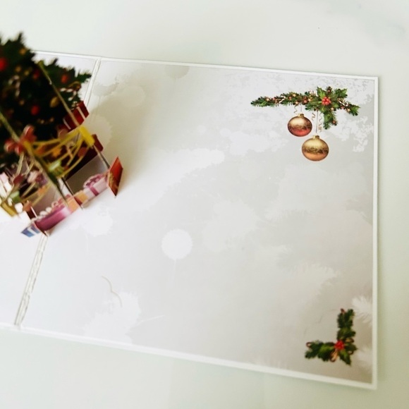 NWT 3D Pop Up Laser Cut Christmas Card Holiday - Picture 9 of 11